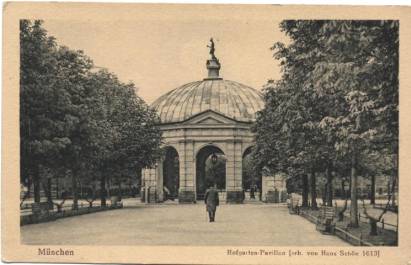 München - Hofgarten-Pavillon - zum Schließen ins Bild klicken