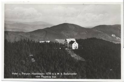 Hotel and Pension Hochblauen, Blauen bei Badenweiler - zum Schließen ins Bild klicken