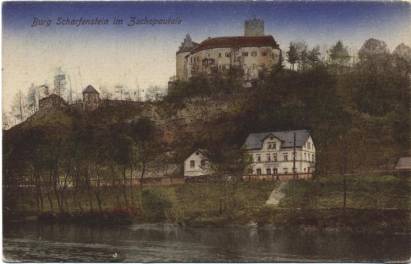 Burg Scharfenstein im Zschopautale - zum Schließen ins Bild klicken