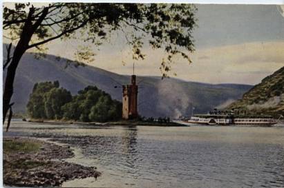 Binger Mäuseturm - Bingen on the Rhine The "Mice Tower" - Click Image to Close