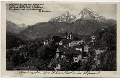 Berchtesgaden - Das Schmuckkästlein der Alpenwelt - zum Schließen ins Bild klicken
