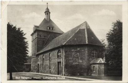 Bad Salzgitter (Harz) - Lutherische Kirche - zum Schließen ins Bild klicken
