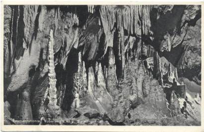 Rübeland (Harz) - Baumannshöhle, Palmengrotte - zum Schließen ins Bild klicken