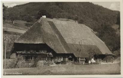 Schwarzwaldhaus - zum Schließen ins Bild klicken