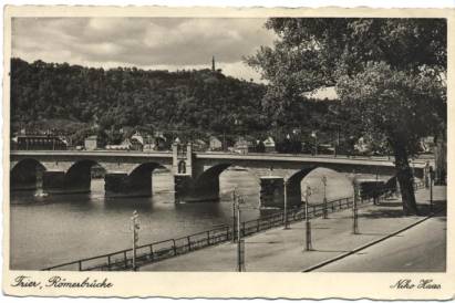 Trier, Römerbrücke - zum Schließen ins Bild klicken
