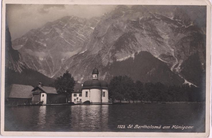 St. Bartholomä am Königssee - zum Schließen ins Bild klicken