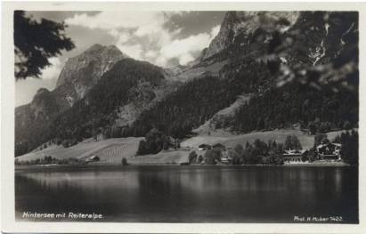 Hintersee with Reiteralpe - Click Image to Close