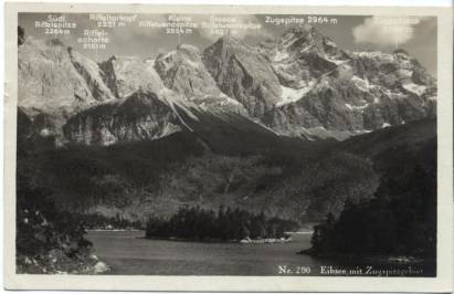 Eib lake with Zugspitz area - Click Image to Close