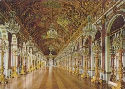 royal castle Herrenchiemsee - Gallery of Mirrors - Click Image to Close