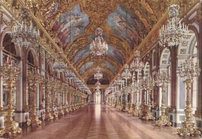 Royal Castle Herrenchiemsee - Gallery of mirrors - Click Image to Close