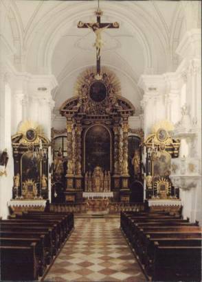 Tittmoning - Augustiner Klosterkirche - zum Schließen ins Bild klicken