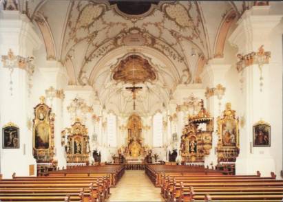 Viechtach - Stadtpfarrkirche St. Augustinus - zum Schließen ins Bild klicken