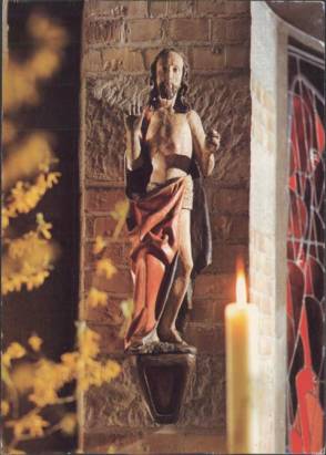 Würzburg - St. Johanneskirche, Christus Auferstehung - zum Schließen ins Bild klicken
