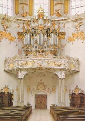 Benedictiner-Abtei Ettal - Orgel - zum Schließen ins Bild klicken