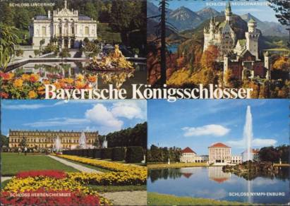 Bayerische Königsschlösser - zum Schließen ins Bild klicken