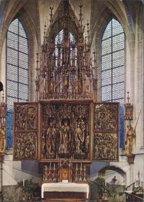 Church Kefermarkt, Gothic winged altar - Click Image to Close