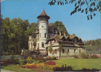 Herrsching at Ammersee, castle in the park - Click Image to Close