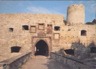 castle Querfurt - western gate - Click Image to Close