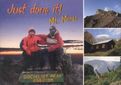 Mount Meru - Tanzania - Click Image to Close