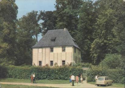 Weimar - Goethes Gartenhaus - zum Schließen ins Bild klicken