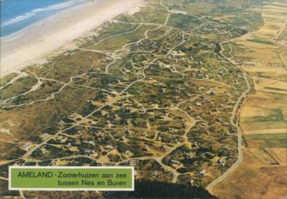 Ameland - summer houses at sea between Nes and Buren - Click Image to Close