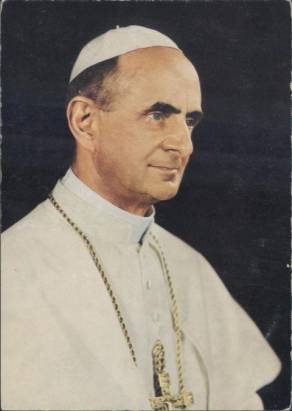 Der Hl. Vater Paul VI. - zum Schließen ins Bild klicken