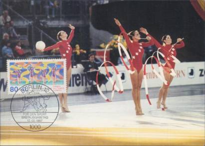 German gymnastic fest Berlin 1987 - Click Image to Close