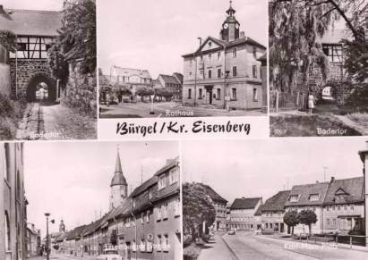 Bürgel (Thüringen) - zum Schließen ins Bild klicken