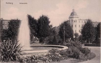 Kolberg ca.1930 Kaiserplatz - zum Schließen ins Bild klicken