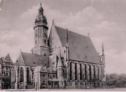 Leipzig Thomaskirche - zum Schließen ins Bild klicken