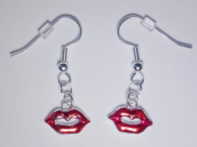 Mouth Earrings - Click Image to Close