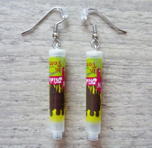 Ink Cartriges Earrings Kids - Click Image to Close