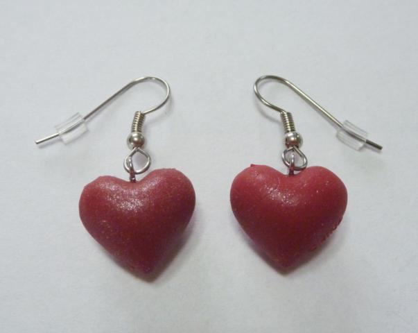 Heart Earrings - Click Image to Close