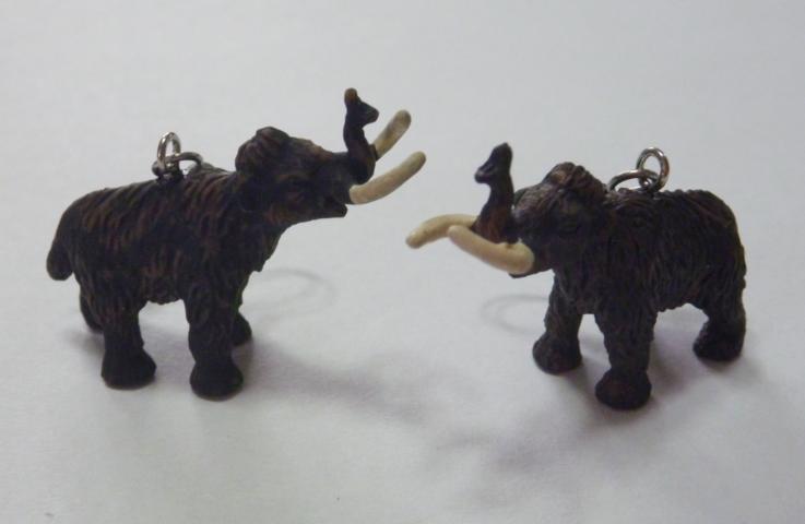 Mammoth Earrings - Click Image to Close