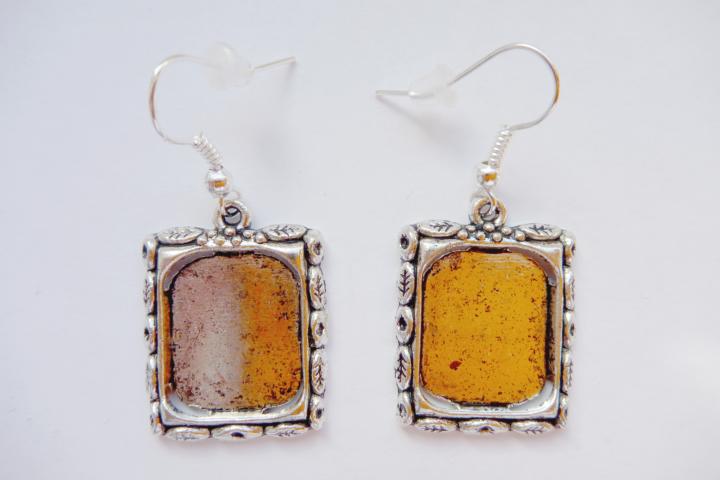 Picture Frames Earrings - Click Image to Close