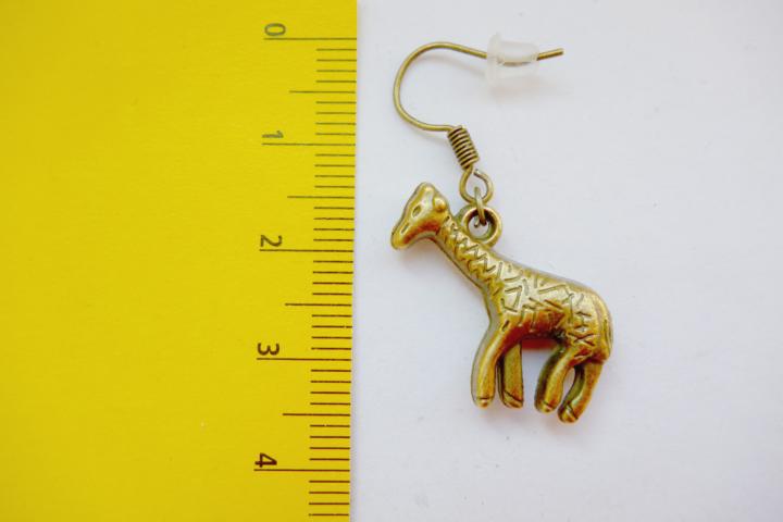 Giraffes Earrings - Click Image to Close