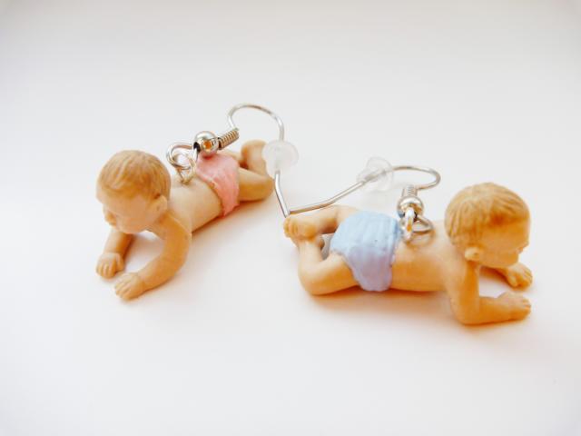 Baby Earrings - Click Image to Close
