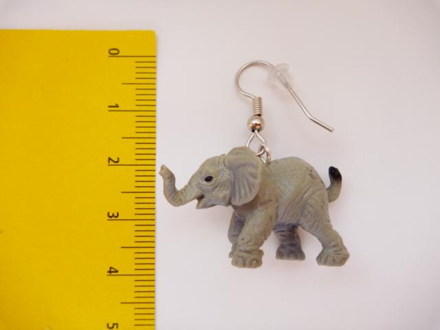 Elefanten Ohrringe - zum Schließen ins Bild klicken