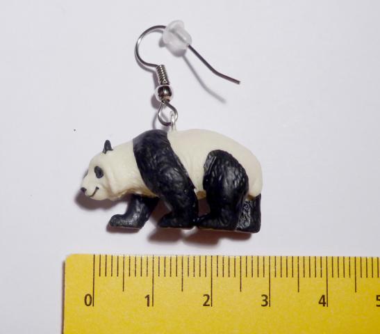 Panda Earrings - Click Image to Close
